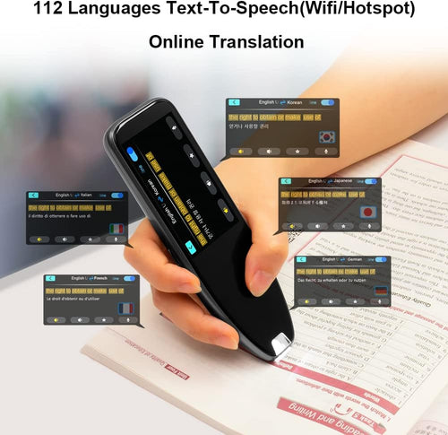 112 Languages Translation Pen with 3.0 Inch Touch Screen F811517