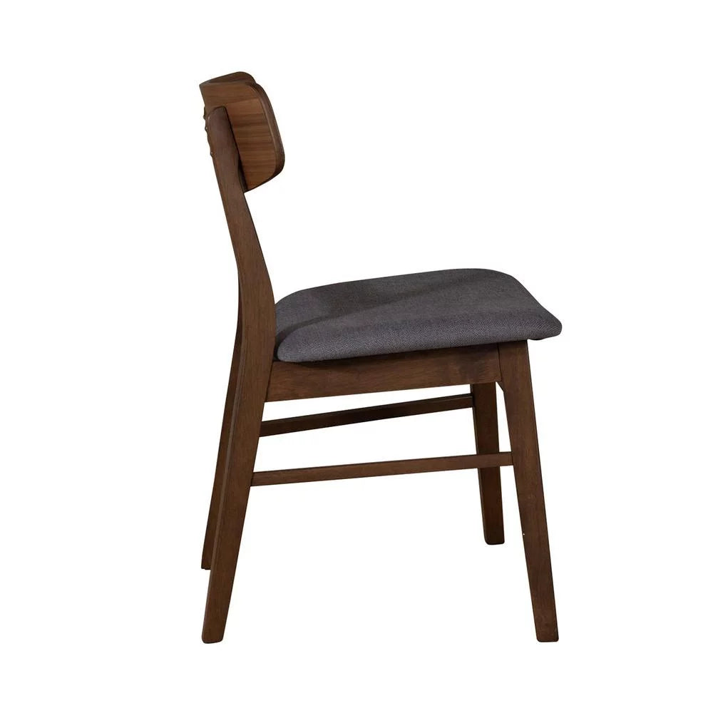 Grey Panel Back Side Chair S6838