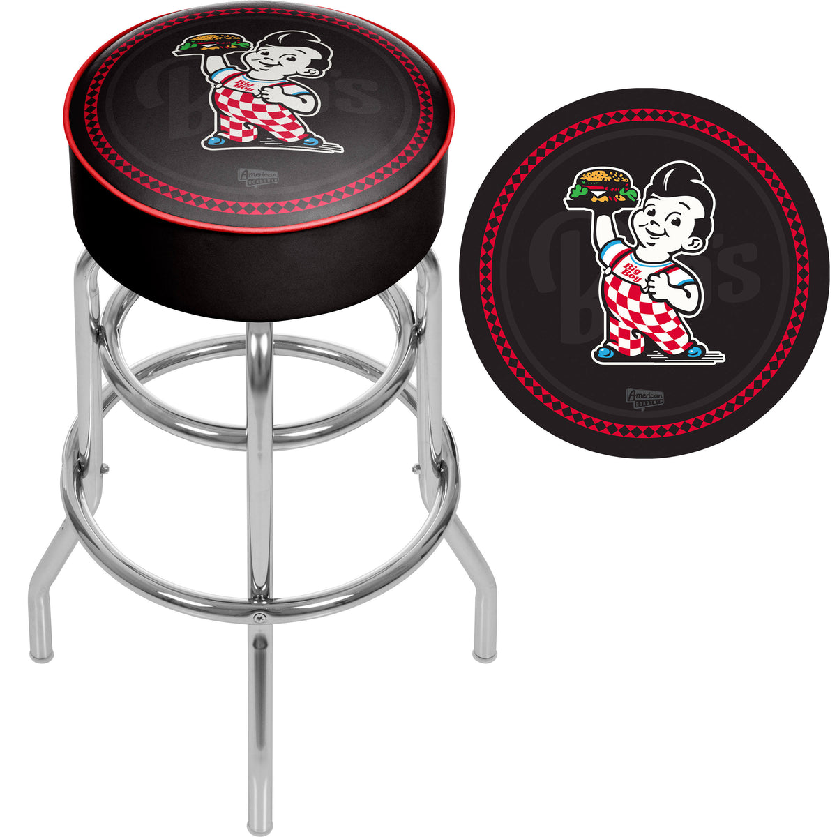 Padded Swivel Bar Stool L550292