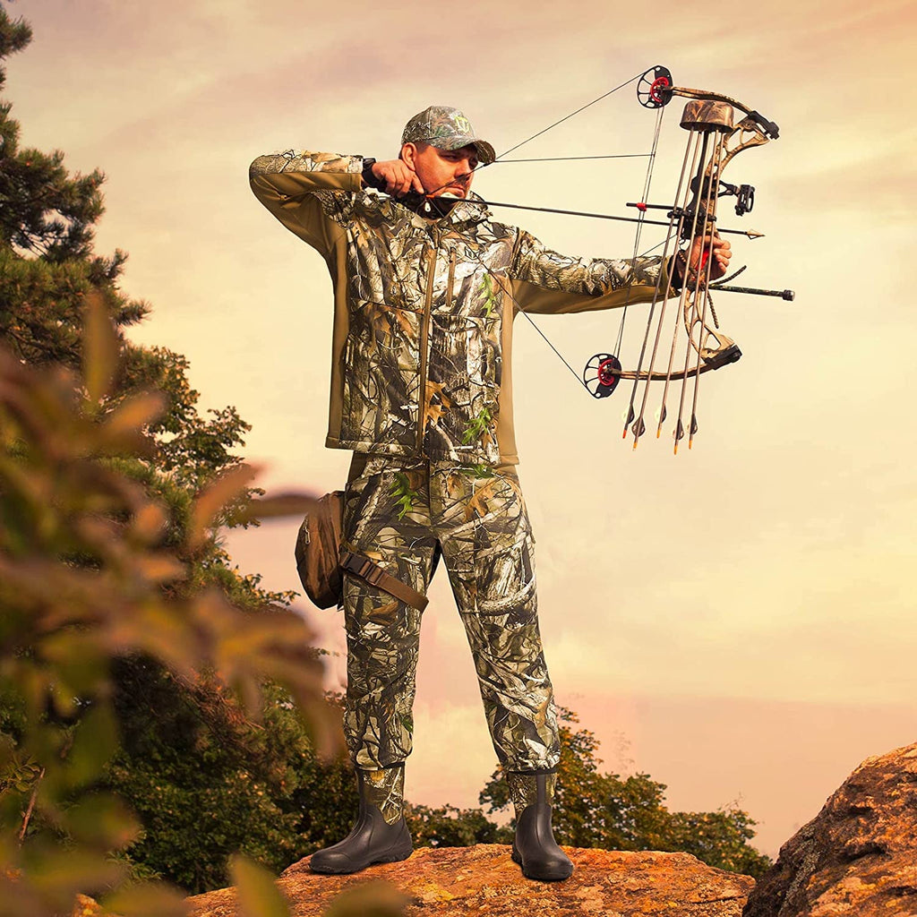 Hunting Jacket and Pants with Fleece Lining W77175