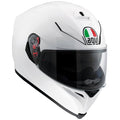 Pearl White Motorcycle Helmet C31419