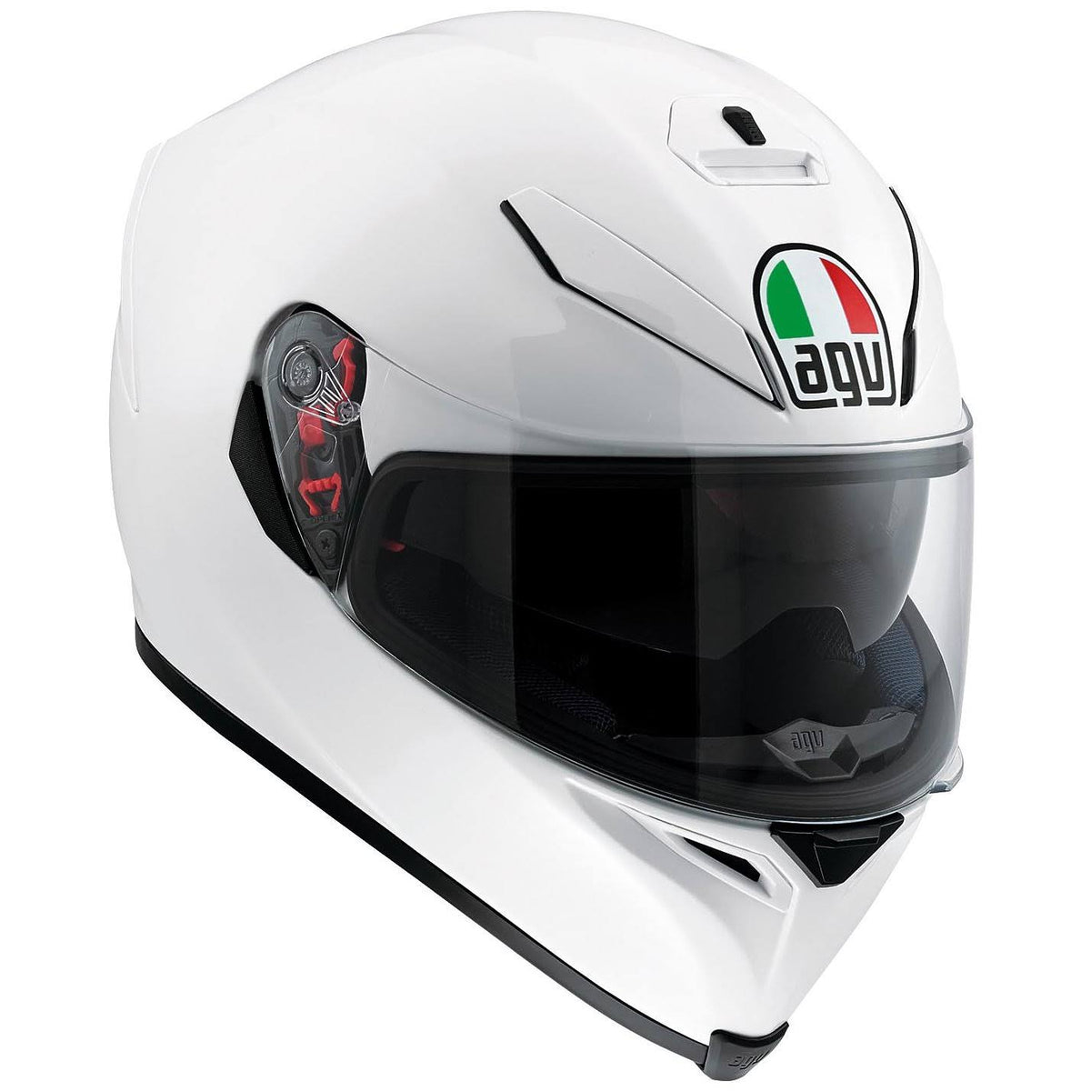 Pearl White Motorcycle Helmet C31419