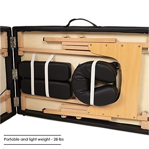 Portable Massage Table 2 Folding Adjustable O27021