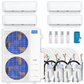 42,000 BTU 4 Zone Ductless Air Conditioner and Heat Pump L76226