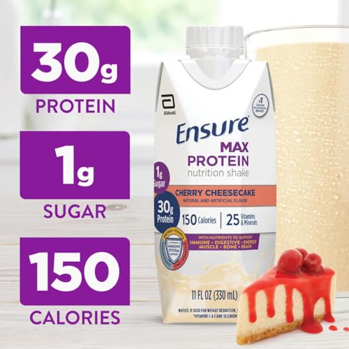 French Vanilla Protein Shake 30g Protein 11 fl oz 12 Pack F187933