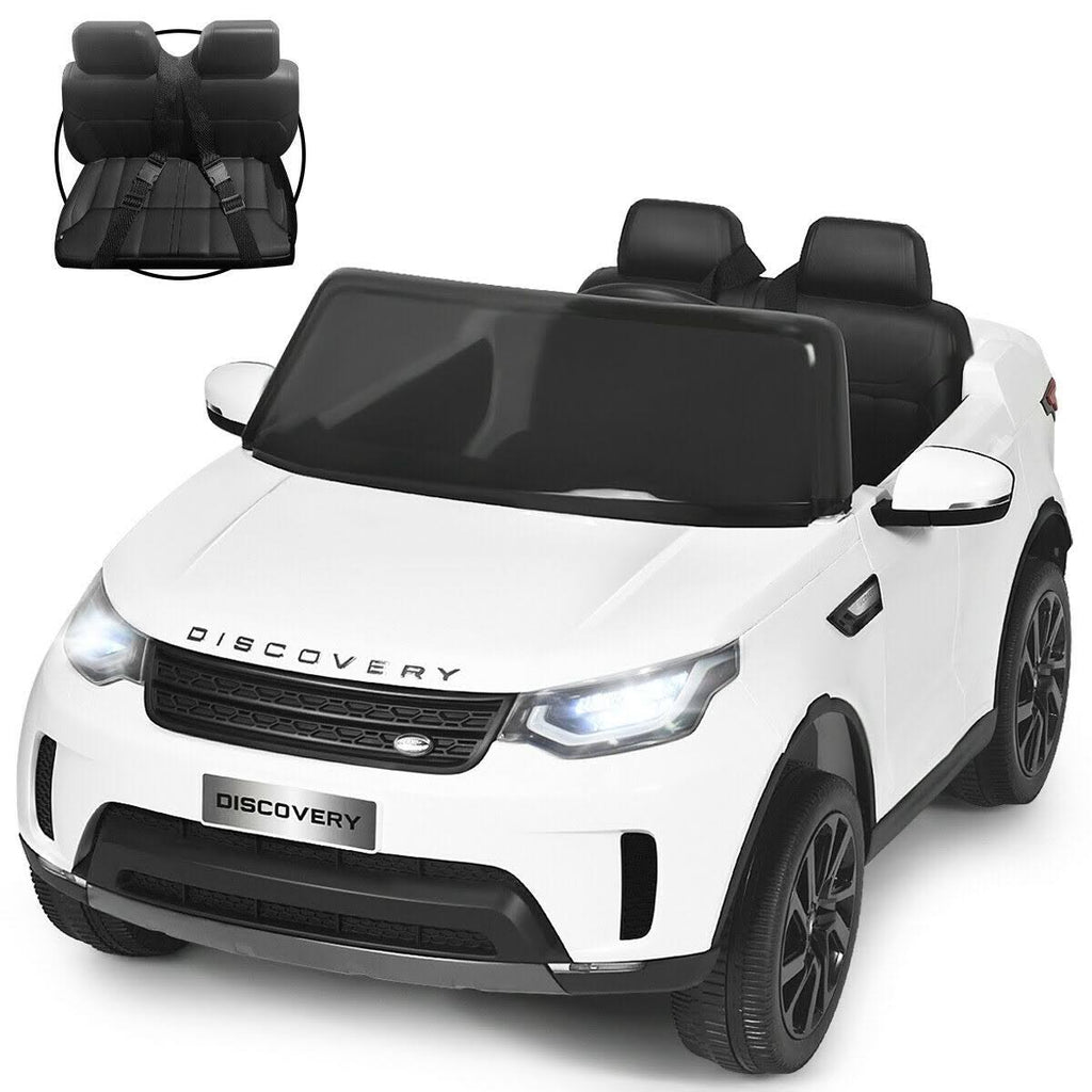 White 2-Seater Ride on Car F1576