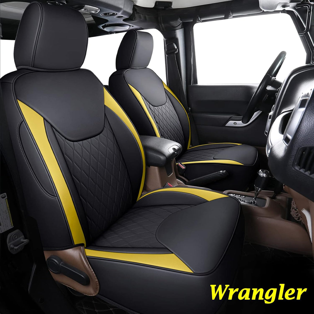 Red Leather Seat Covers Full Set C783