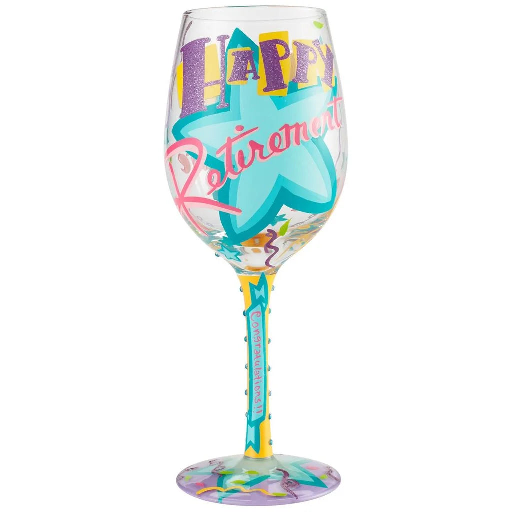 Retirement Wine Glass K6000