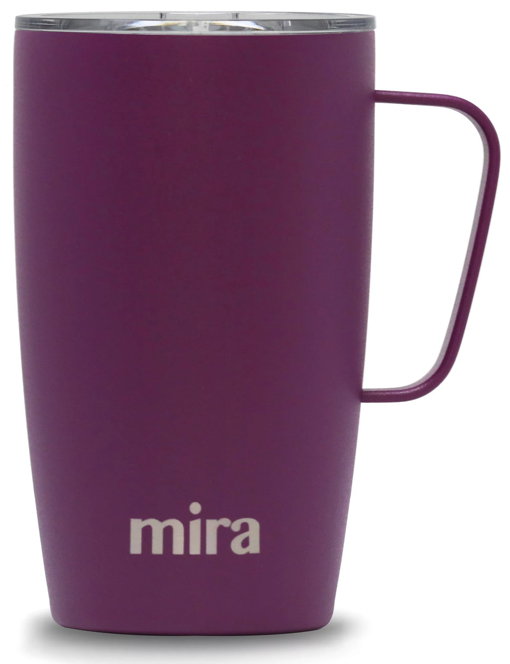 18oz Stainless Steel Vacuum Insulated Coffee Mug with Handle & Lid G69452