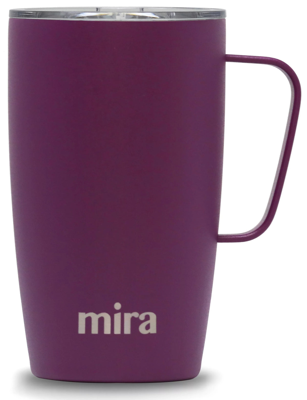 18oz Stainless Steel Vacuum Insulated Coffee Mug with Handle & Lid G69452