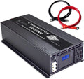3000w 24v Pure Sine Wave Power Inverter with Dual US Outlet and LCD Display T457