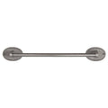 Solid Copper 18-inch Towel Bar with Oval Backplates P39479