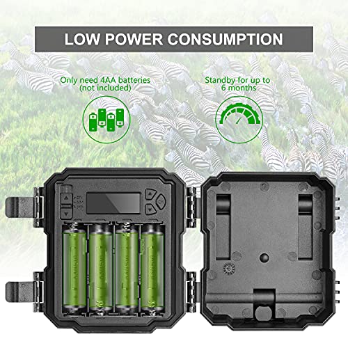 Mini Trail Camera 24MP 1080P HD Waterproof I35958
