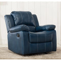 Leather Gel Glider Rocker Recliner A867