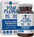 Daily Probiotic 60 Billion CFU Organic Prebiotics 30 Capsules X752891