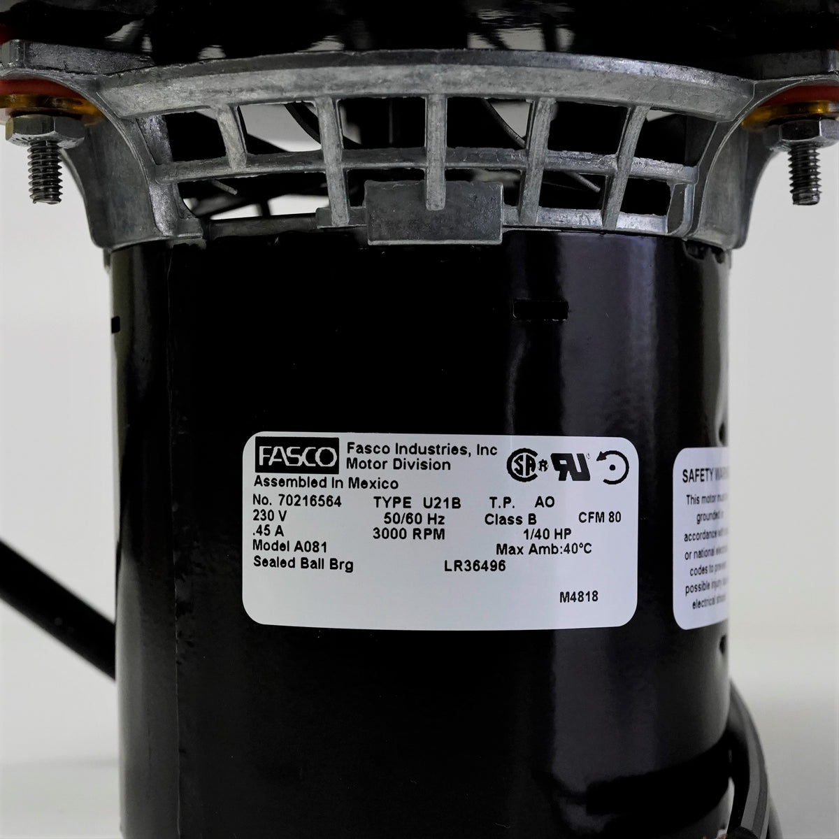 Motor for Magic Chef HWC Series U630515