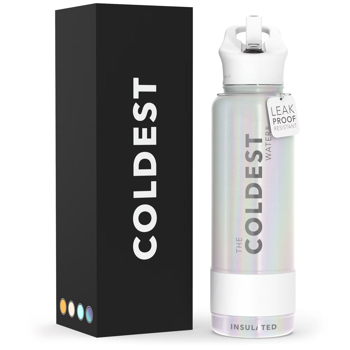 40 oz Vacuum Insulated Stainless Steel Water Bottle V48133