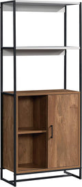 Sindoori Mango Finish & White Bookcase P501