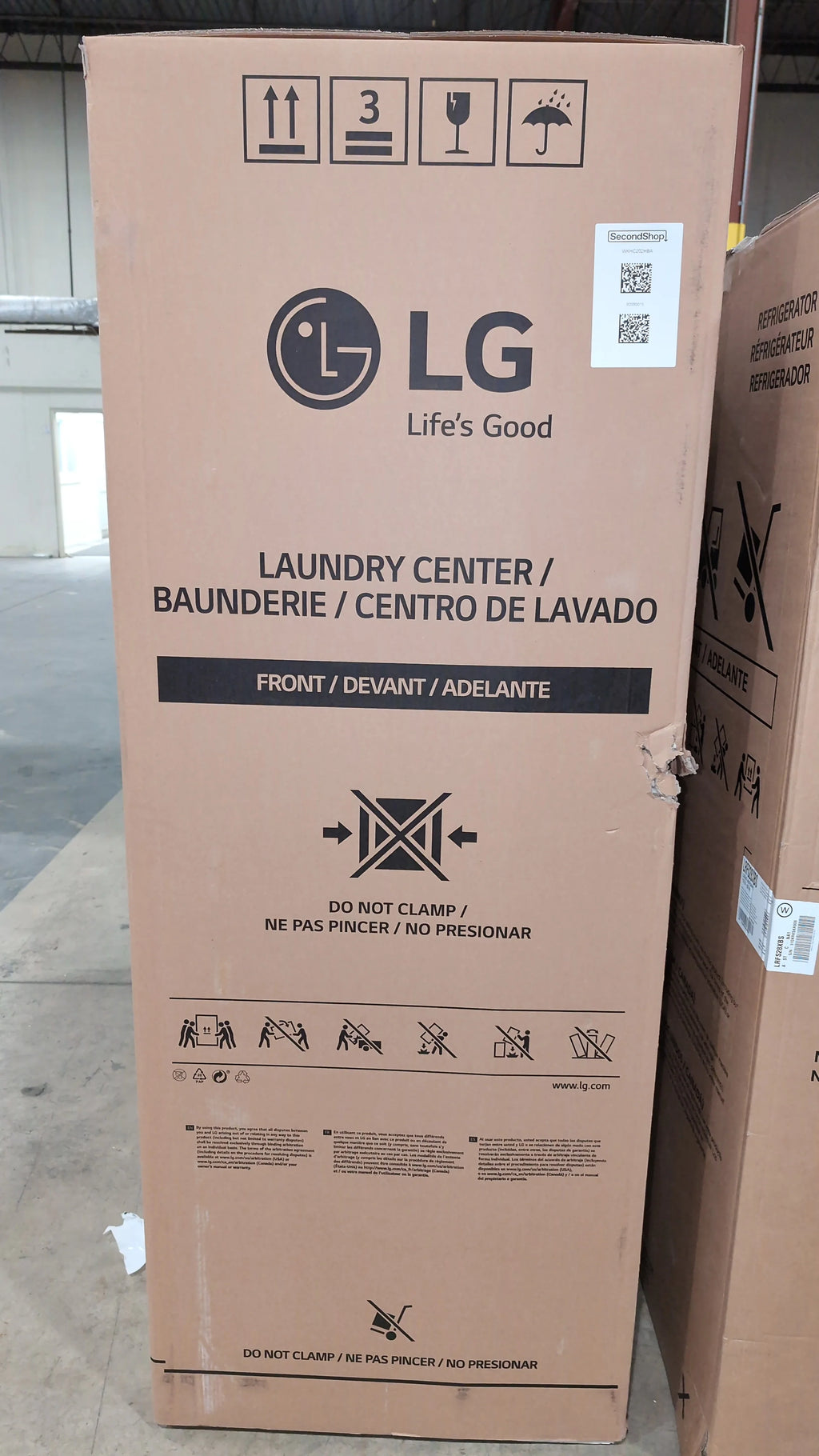 Front Load 5.2 cu. ft. Washer and 7.2 cu. ft. Heat Pump Ventless Dryer G35311