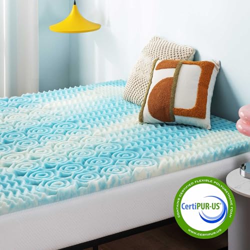 2 Inch Gel Memory Foam Mattress Topper, Full N71210