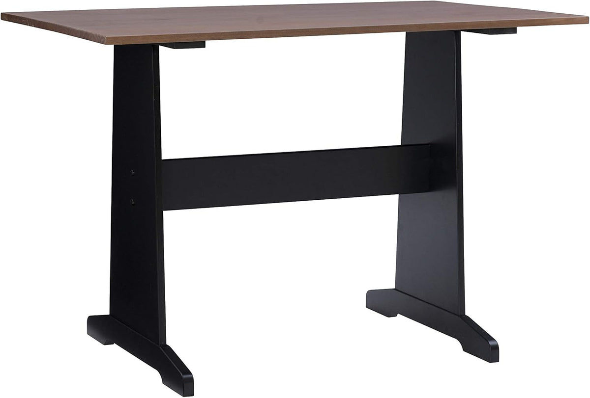 Black and Pecan Breakfast Dining Set G63451