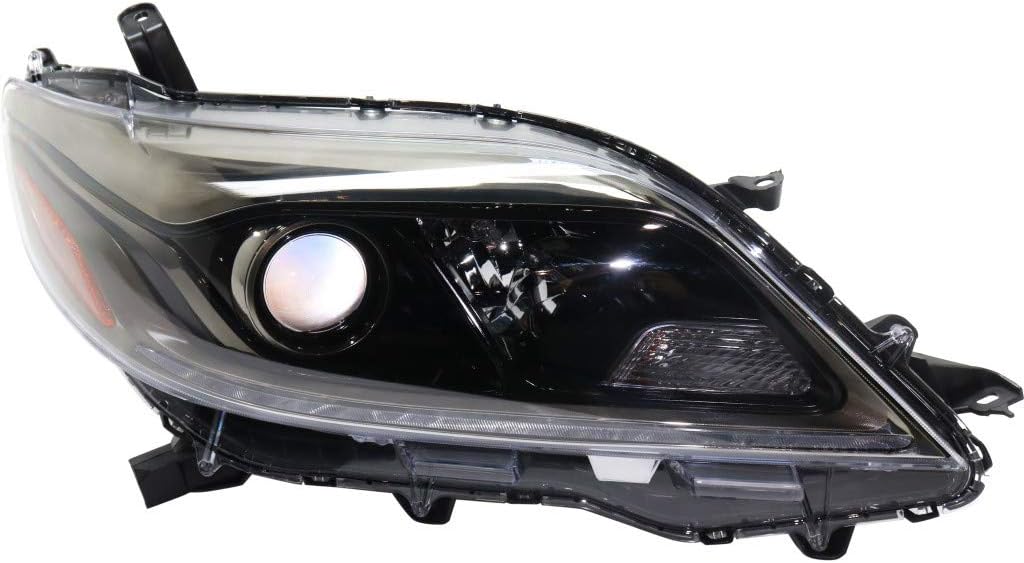 Passenger Side Halogen Headlight Assembly for Toyota Sienna 2015-2019 P63323