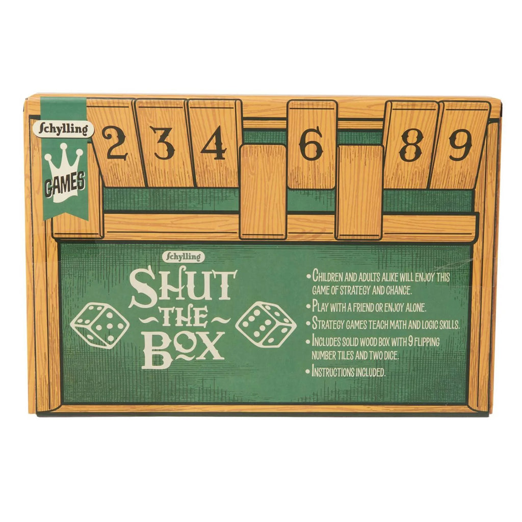 Shut the Box Dice Game F456