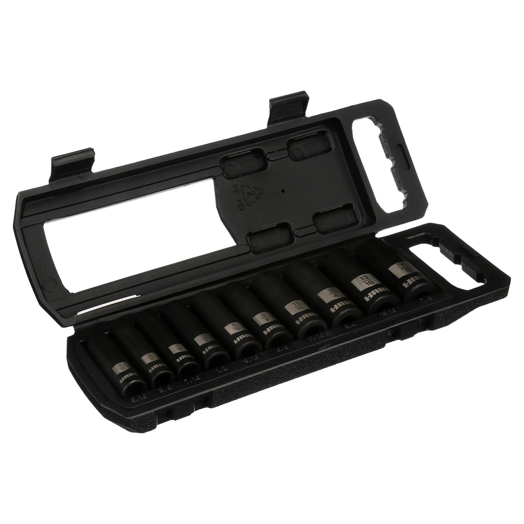 10-Piece 3/8-inch Drive SAE Impact Socket Set W819
