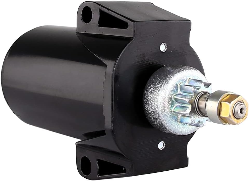 New Starter Compatible with Mariner Mercury Outboard 25EL 25ELH 9.9E 9.9EH 15HP 20HP 25HP Pack of 2 L366632