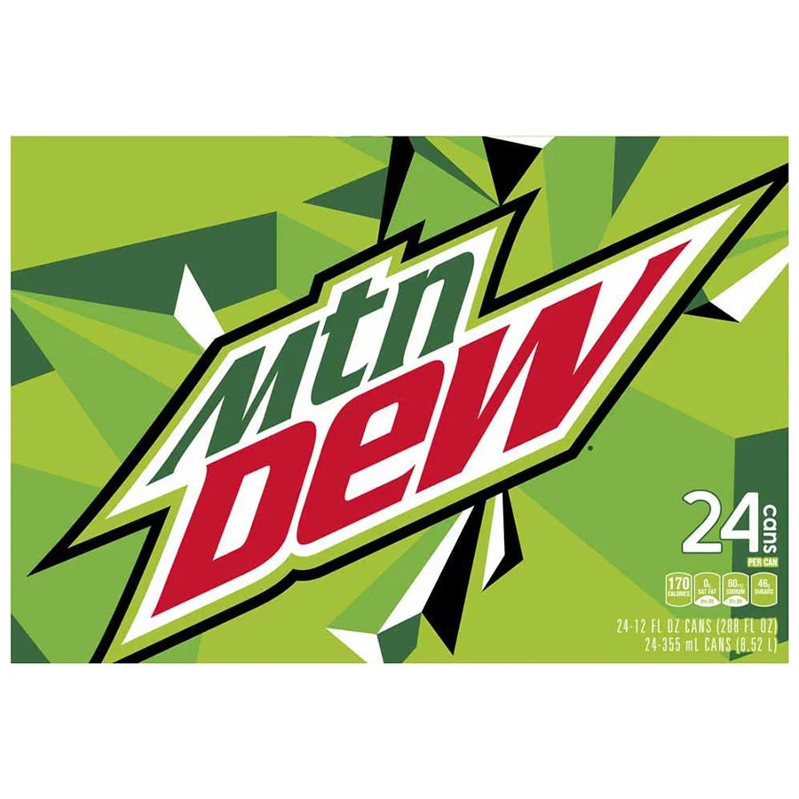 24 Pack Citrus Soda Pop Cans H31809