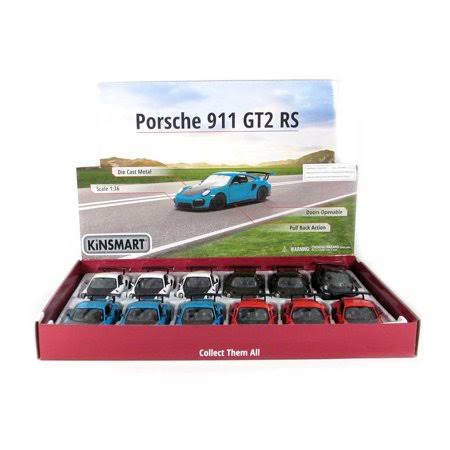 Die-Cast Porsche 911 GT2 RS 1/36 Scale Box of 12 O213