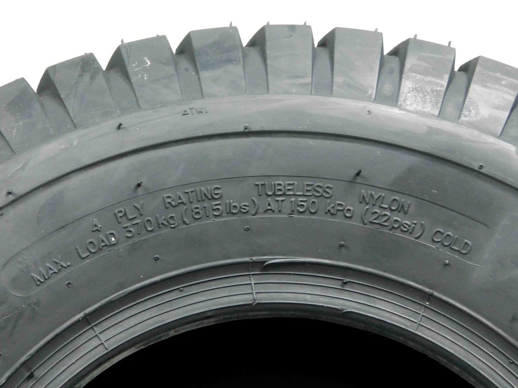 18x8.5-8 4 Ply Turf Tires 4 Pack P165