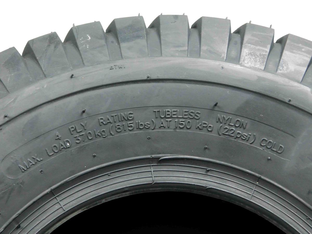 18x8.5-8 4 Ply Turf Tires 4 Pack P165