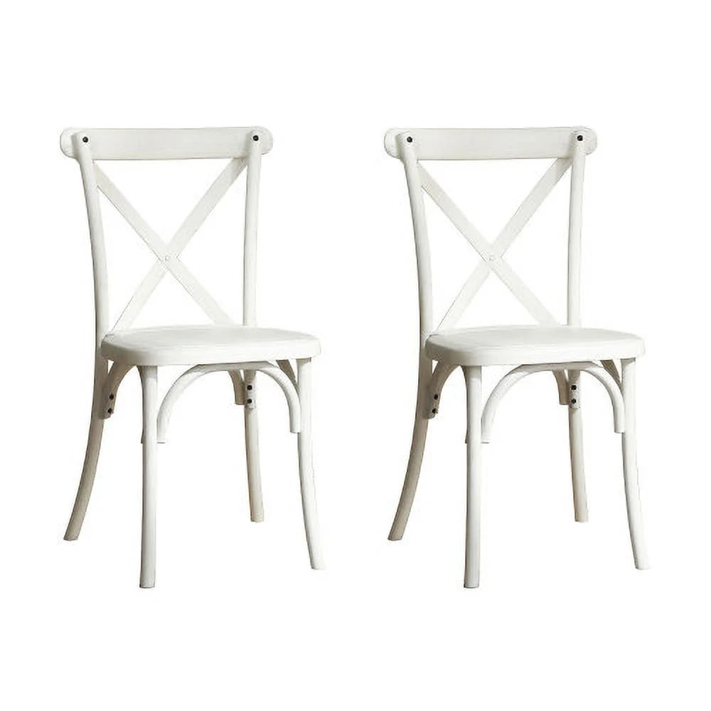 Resin X-Back Dining Chair 2-Pack Z91003