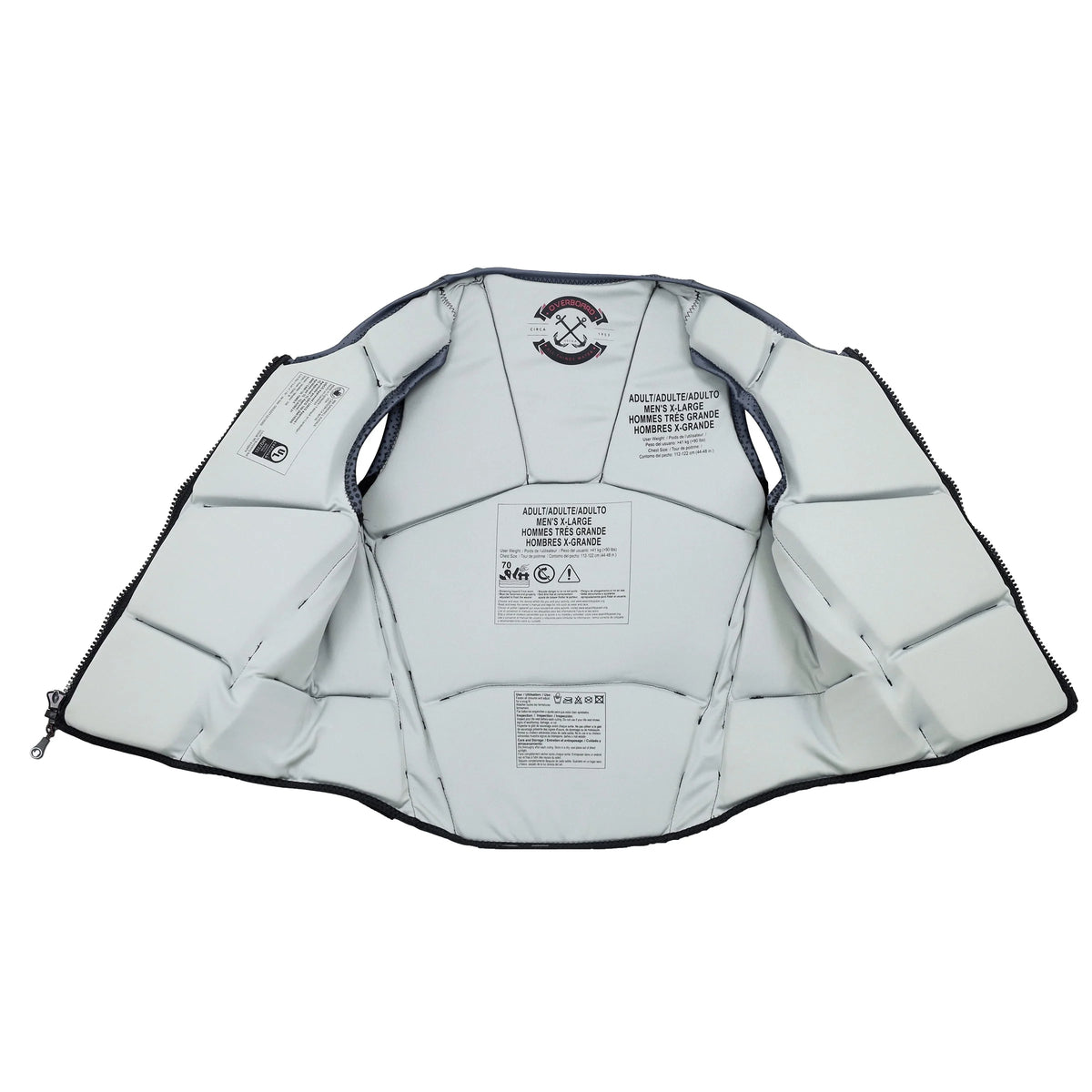 Black Medium Life Jacket Vest Z54349