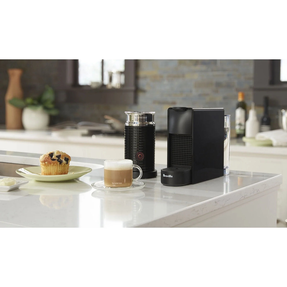 Single-Serve Espresso Machine and Milk Frother I569330