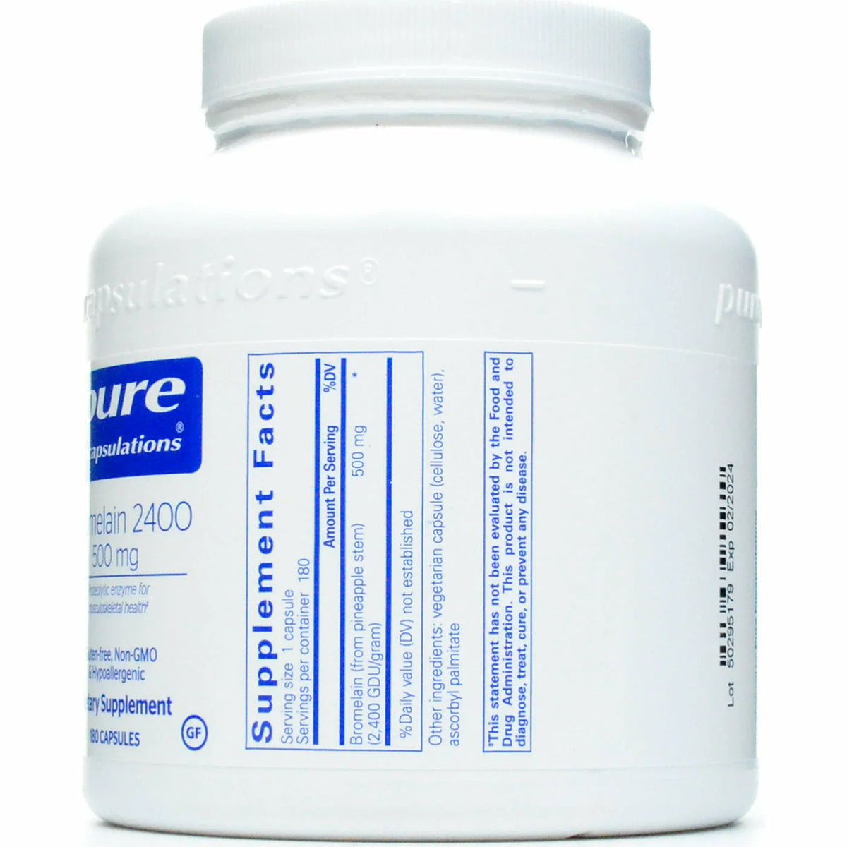 Bromelain 2400 500 mg J113777