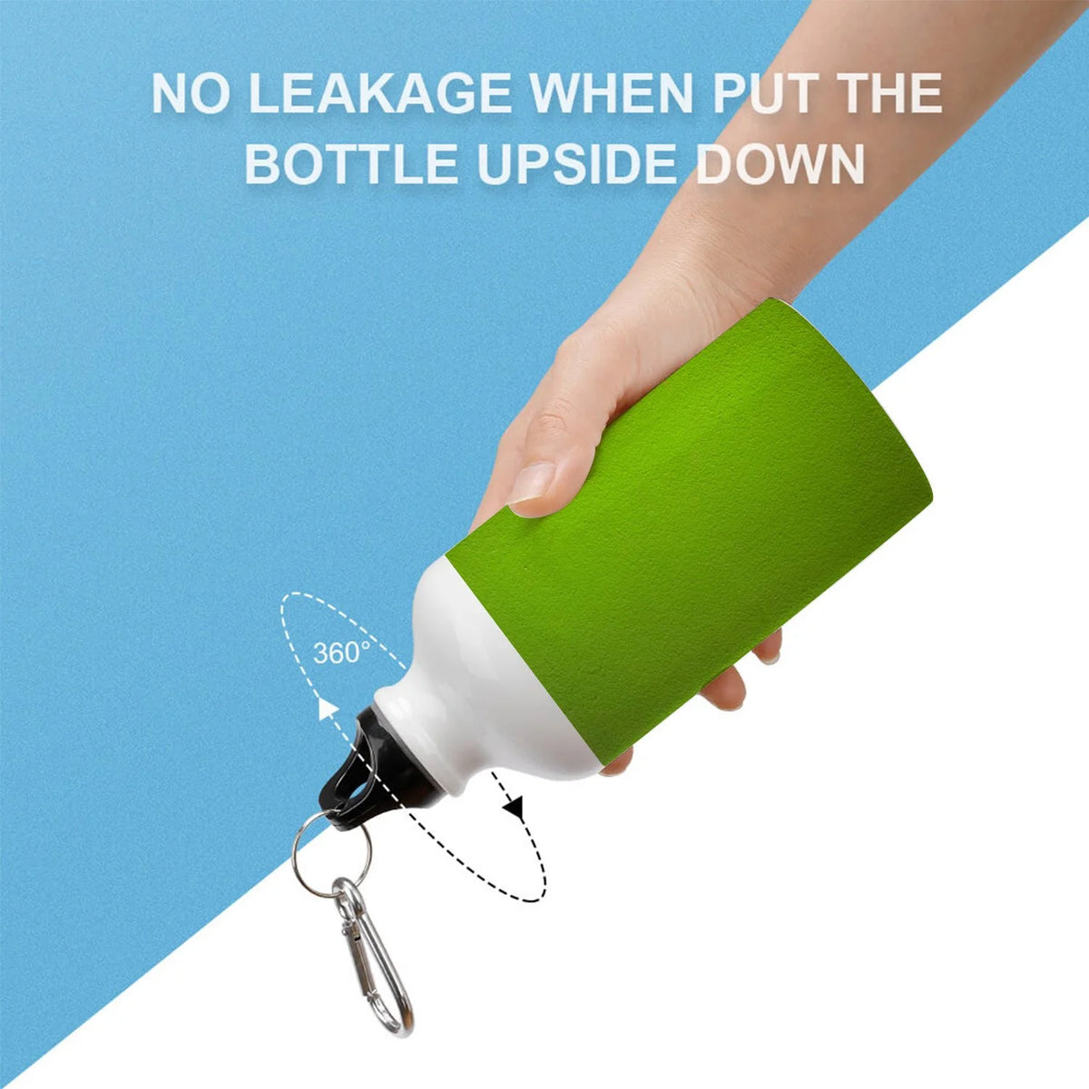 400ml Aluminum Water Bottle with Twist Cap K69097