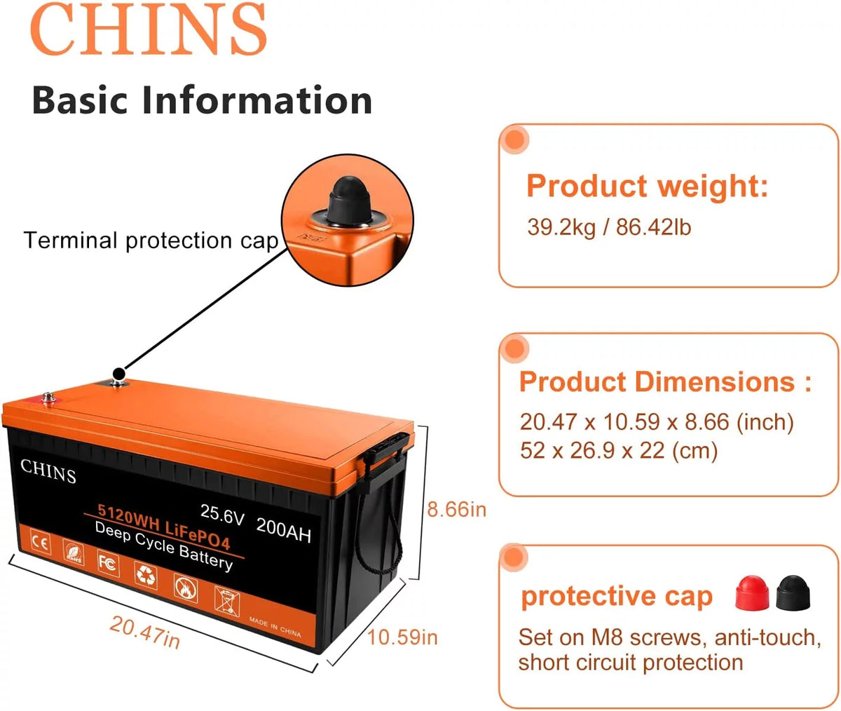 12.8V 100Ah LiFePO4 Battery B556332