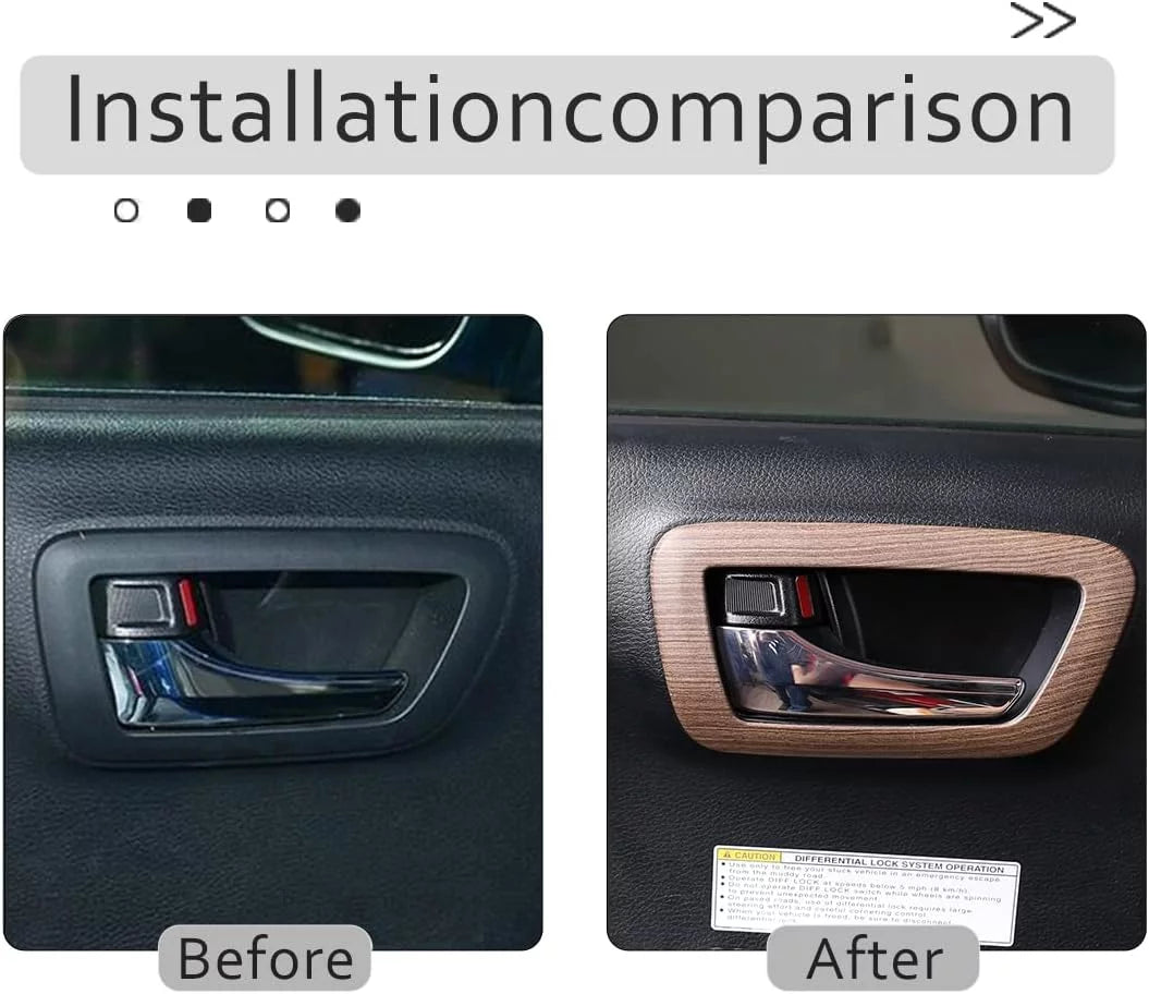 ABS Interior Door Handle Panel Cover Trim V49539