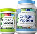 Organic Greens Superfoods Powder and Collagen Peptides Powder F446