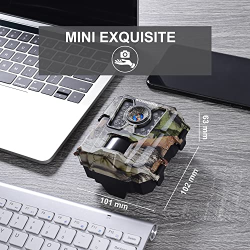 Mini Trail Camera 24MP 1080P HD Waterproof I35958