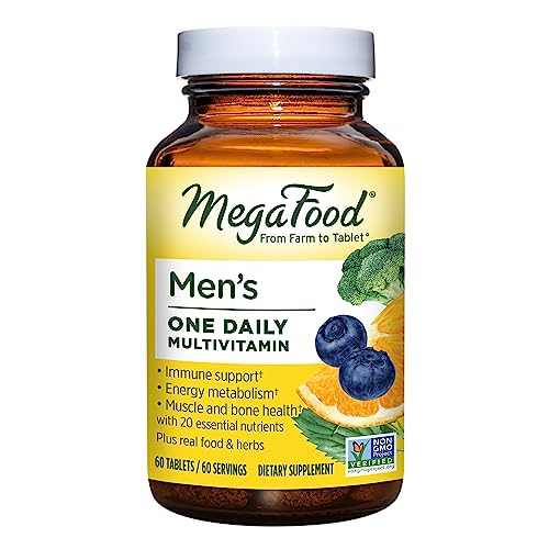 Men's Daily Multivitamin with Zinc, Selenium, Vitamin B12, Vitamin B6, Vitamin D - 60 Tabs Y421