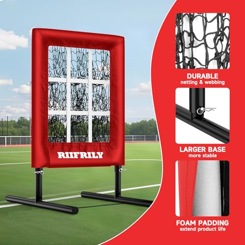 9 Hole Baseball Pitching Net with Strike Zone I908141