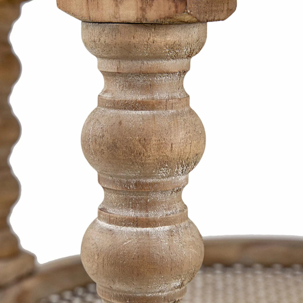 Natural Wood Rattan Coffee Table P886