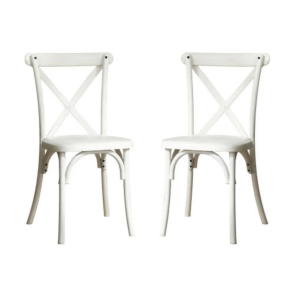 Resin X-Back Dining Chair 2-Pack Z91003