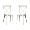 Resin X-Back Dining Chair 2-Pack Z91003