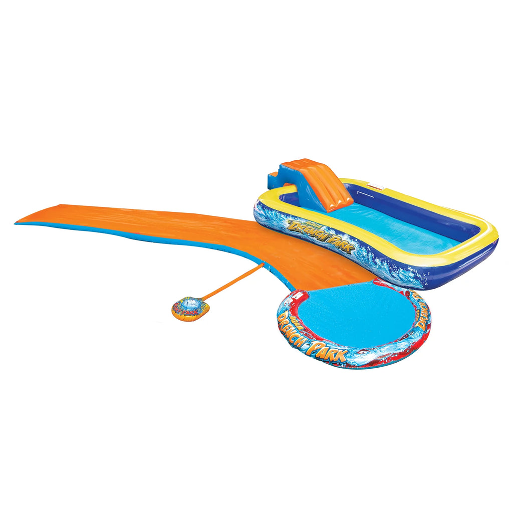 3-in-1 Splash Park with Pool, Sprinkler & Waterslide I37243