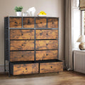 12 Drawer Fabric Storage Dresser M214224