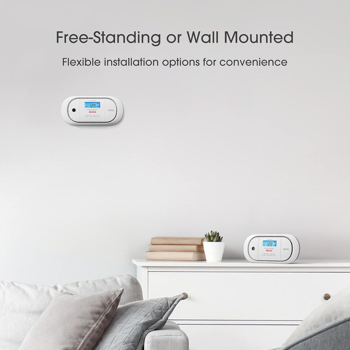 Wireless Interconnected Carbon Monoxide Detector, Pack of 2 R149